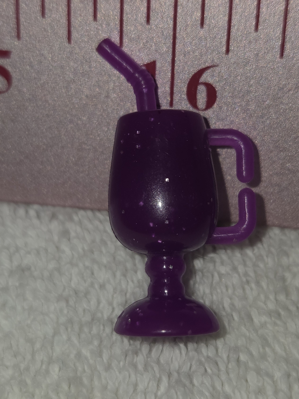 Mattel Monster High Purple Mini Goblet Cup with Straw